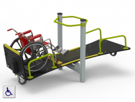 Echipamente persoane cu dizabilitati - Balansoar pentru copii cu dizabilitati CLK-110