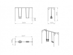 Leagan dublu mixt in forma de U CL-105 [1]
