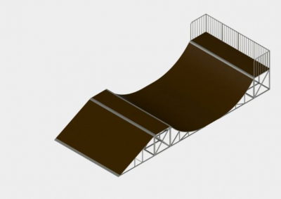 Skateboarding - rampa-pentru-skateboarding-mixta-complexa