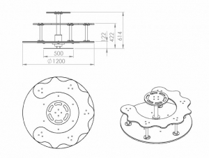 carusel-cu-trei-locuri-multicolor-CV-105 [1]