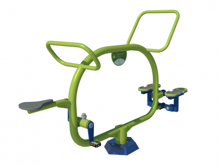 Echipamente fitness in aer liber pentru copii - Echipament fitness CTYS OFK-09 + OFK-10