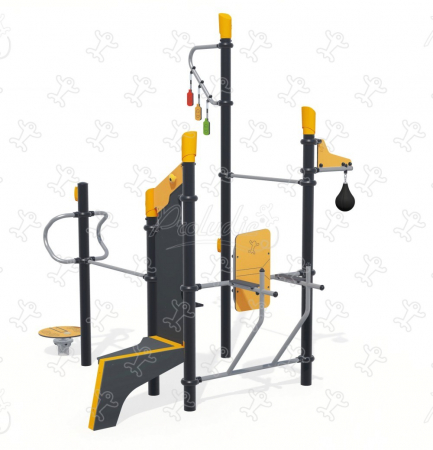 Echipamente fitness in aer liber pentru copii - Echipament fitness J37100