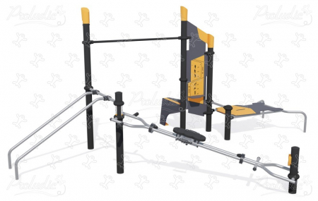 Echipamente fitness exterior pentru adolescenti/adulti - Echipament fitness J37106