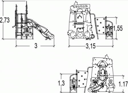 Echipament tematic "masina pompieri" J4070 [1]