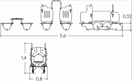 Echipament tematic "trenulet" J2616 [2]