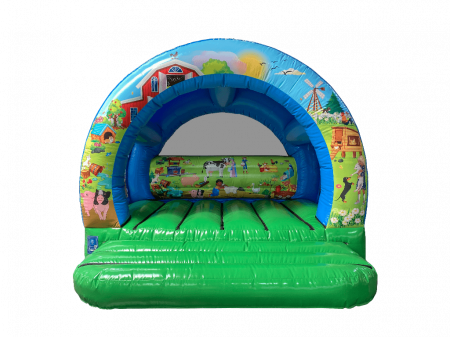 Echipamente de joaca pentru interior - Gonflabila curbata 3,8 x 3,85 x 2,95 CTYAQ8595FA