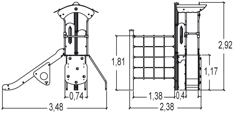 echipamente-de-joaca-ansamblu-de-joaca-multifunctional-din-metal-cu-un-tobogan-drept [2]