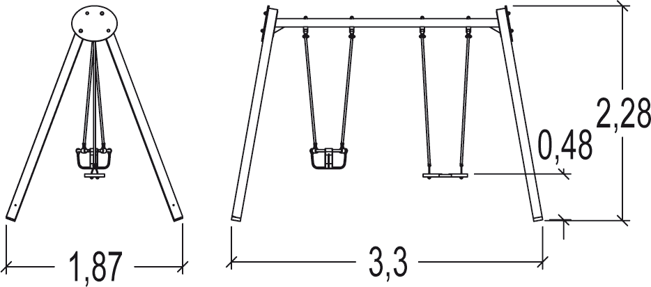 leagan-dublu-mixt-din-lemn [2]