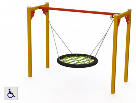 Leagane din metal - leagan-cuib-in-forma-de-U