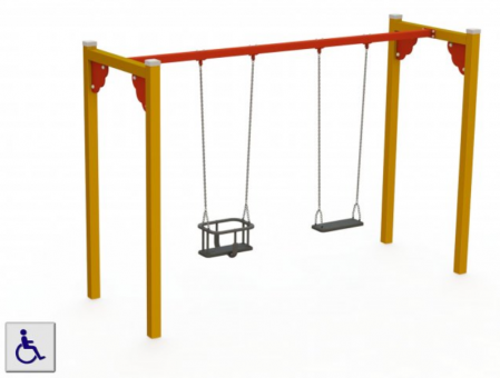 Leagane - Leagan dublu mixt in forma de U CL-105