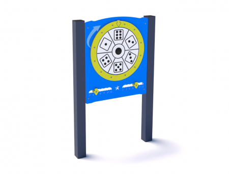 Ansambluri educationale si interactive - Panou interactiv "roteste zarul" CTYS3804