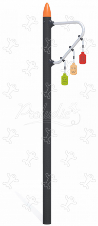 Trasee Ninja - Stalp pentru saritura in inaltime J5907