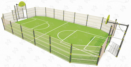 Terenuri Multisport - Structura teren multi sport J22204