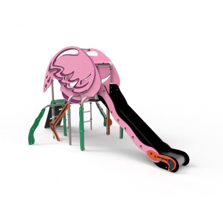 Echipamente tematice - Tobogan tematic "flamingo" CTYBELMINGO01-Y