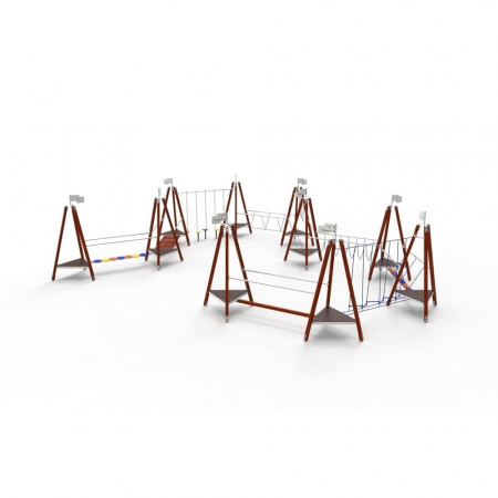 Trasee Ninja - Traseu echilibru CTYB01-Y