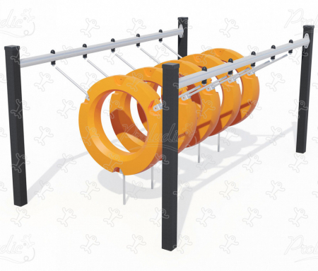 Trasee Ninja - Tunel din inele J5909