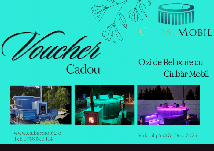 Voucher Cadou pentru O Zi de Relaxare cu Ciubăr Mobil [1]