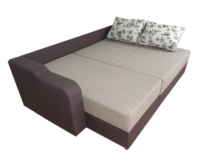 Coltar extensibil Daria,220x140x90cm,bej cu maro [4]