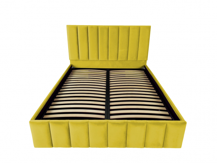 Pat tapitat Atena cu spatiu pentru depozitare, 160x200 [2]