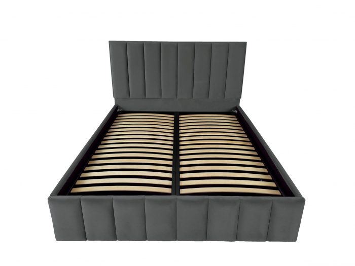 Pat tapitat Atena cu spatiu pentru depozitare, 160x200 [2]