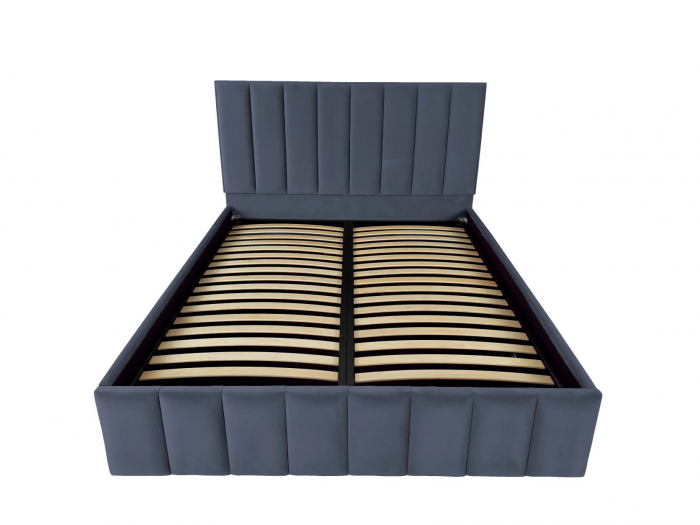 Pat tapitat Atena cu spatiu pentru depozitare, 160x200 [2]