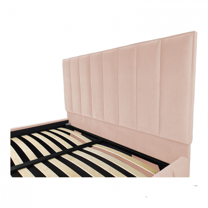 Pat tapitat Atena Select cu spatiu pentru depozitare, 160x200 [3]