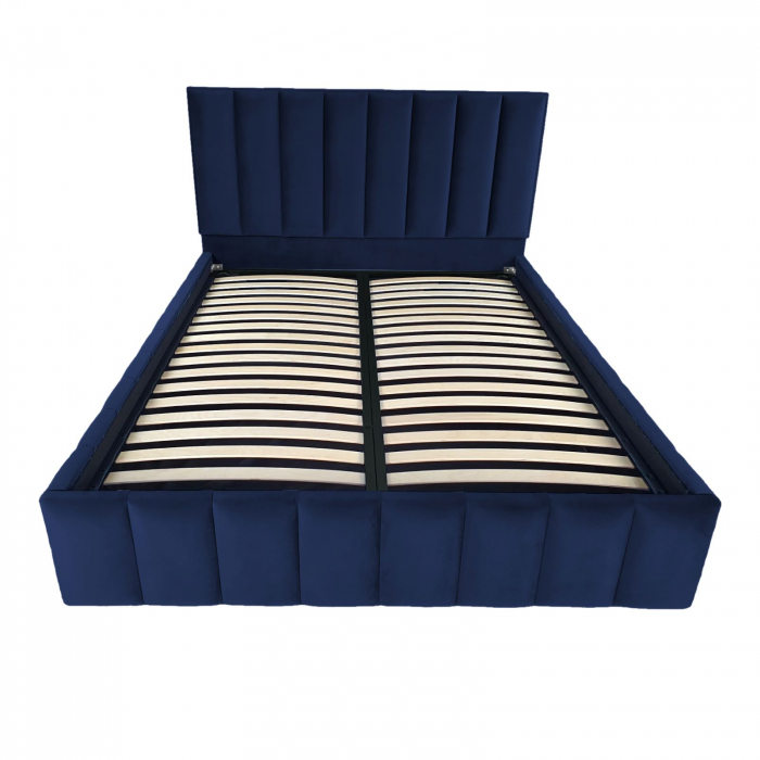 Pat tapitat Atena Select cu spatiu pentru depozitare, 160x200 [2]