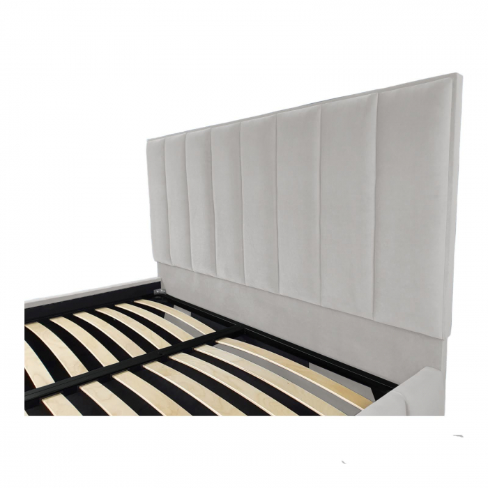 Pat tapitat Atena Select cu spatiu pentru depozitare, 160x200 [3]