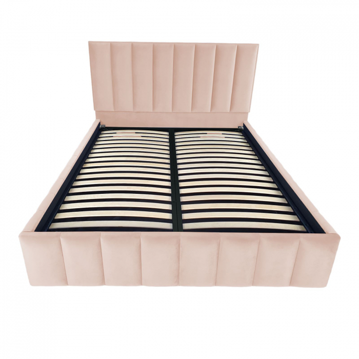 Pat tapitat Atena Select cu spatiu pentru depozitare, 160x200 [2]