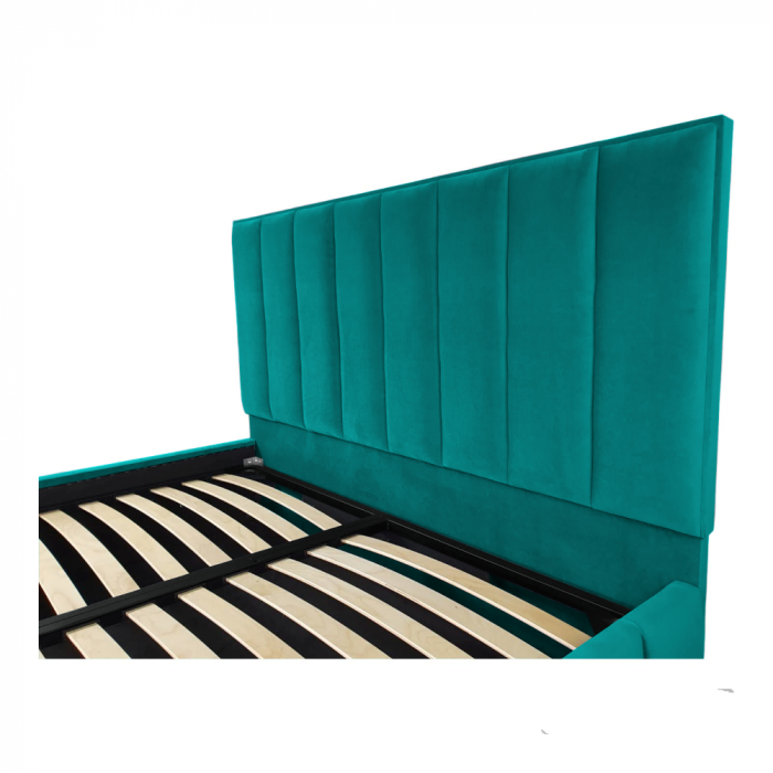 Pat tapitat Atena Select cu spatiu pentru depozitare, 160x200 [3]