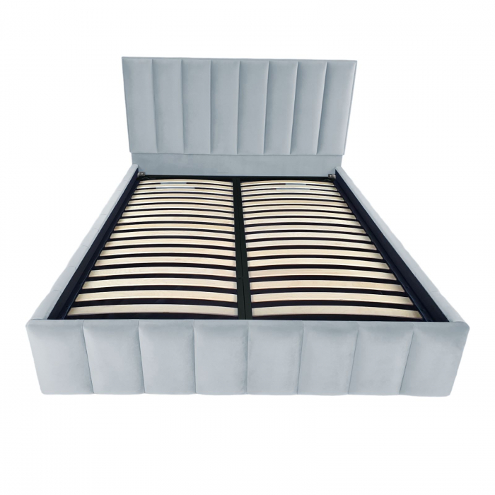 Pat tapitat Atena Select cu spatiu pentru depozitare, 160x200 [2]