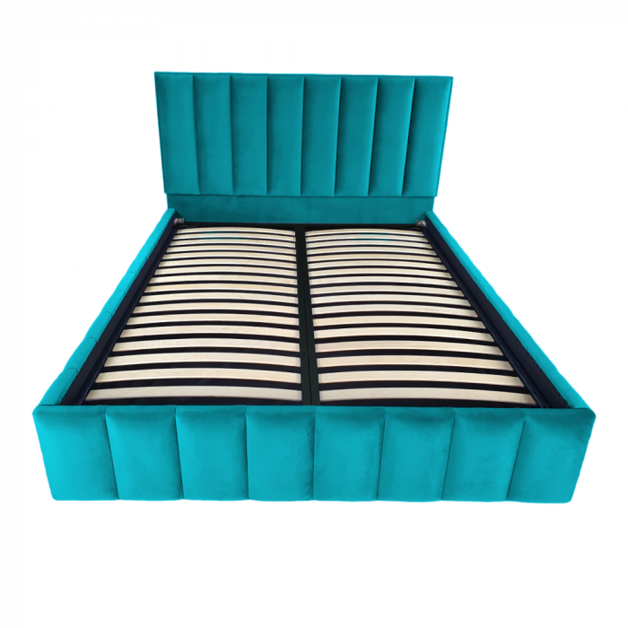 Pat tapitat Atena Select cu spatiu pentru depozitare, 160x200 [2]