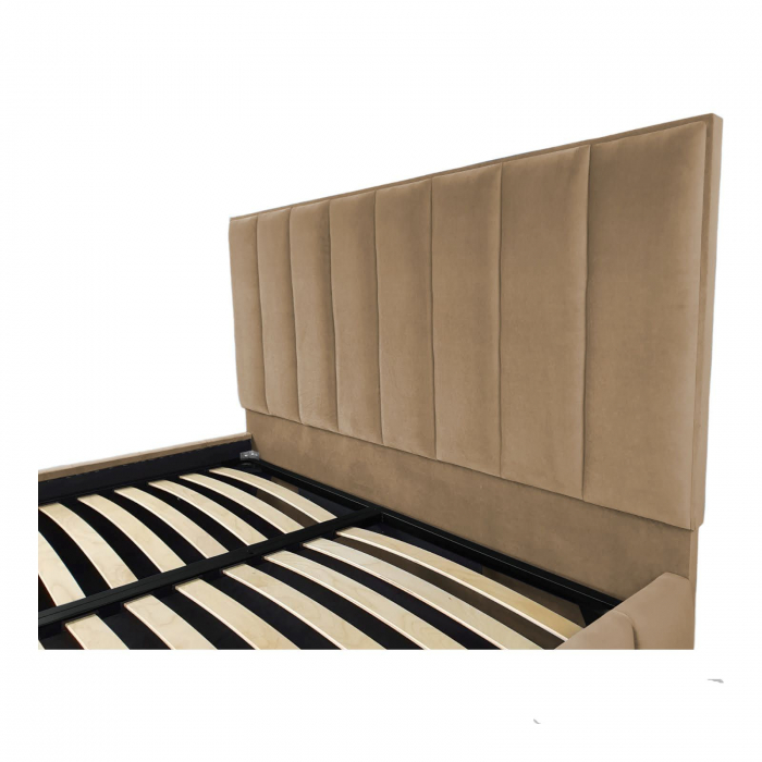 Pat tapitat Atena Select cu spatiu pentru depozitare, 160x200 [3]