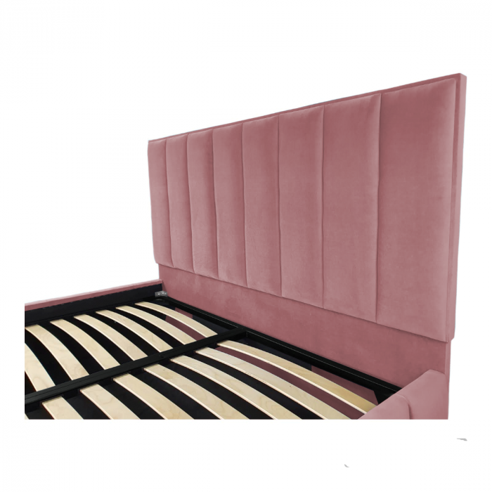 Pat tapitat Atena Select cu spatiu pentru depozitare, 160x200 [3]