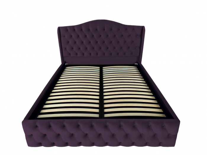 Pat tapitat Betty cu spatiu pentru depozitare, 160x200 [2]