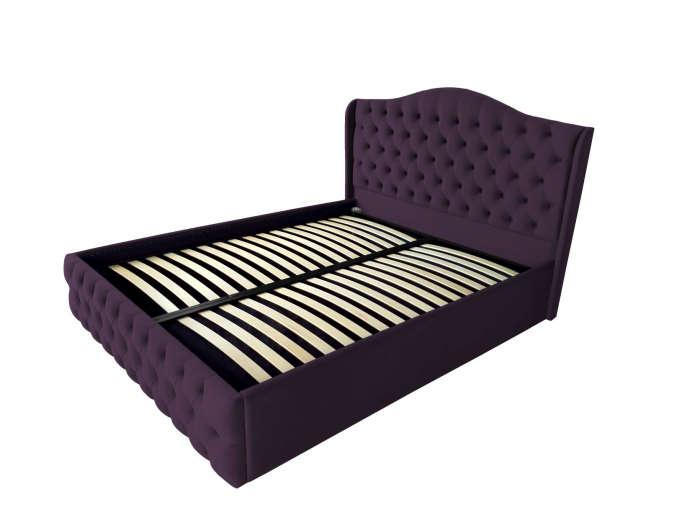 Pat tapitat Betty cu spatiu pentru depozitare, 160x200 [1]