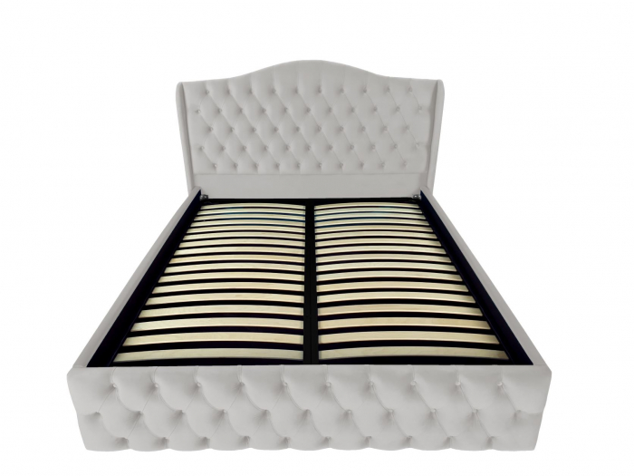 Pat tapitat Betty cu spatiu pentru depozitare, 160x200 [2]