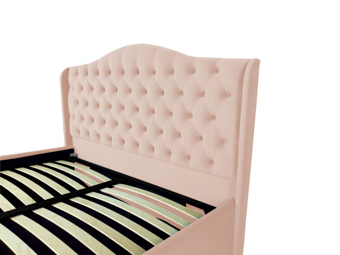 Pat tapitat Betty cu spatiu pentru depozitare, 160x200 [3]