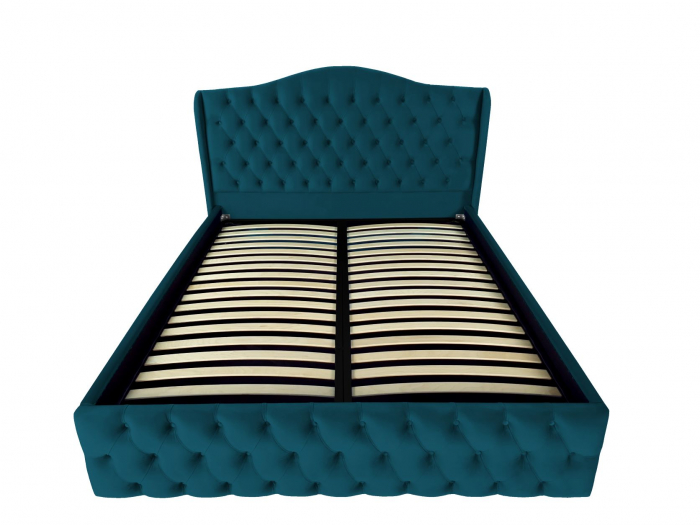 Pat tapitat Betty cu spatiu pentru depozitare, 160x200 [2]