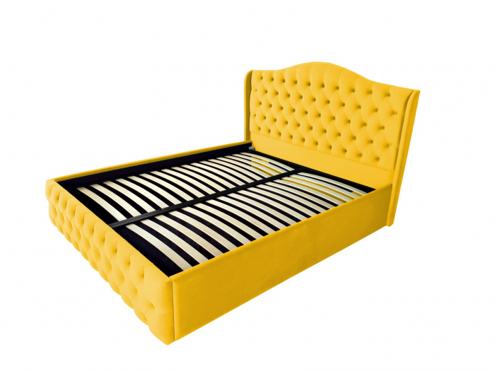 Pat tapitat Betty cu spatiu pentru depozitare, 160x200 [1]