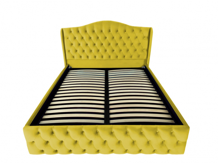 Pat tapitat Betty cu spatiu pentru depozitare, 160x200 [2]