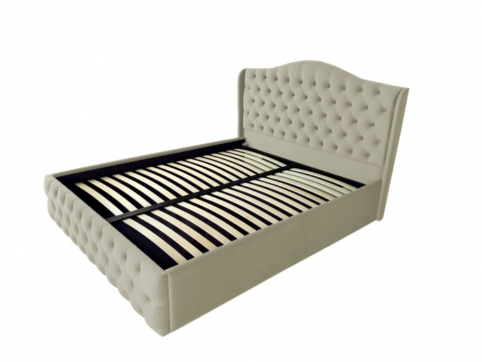 Pat tapitat Betty cu spatiu pentru depozitare, 160x200 [1]