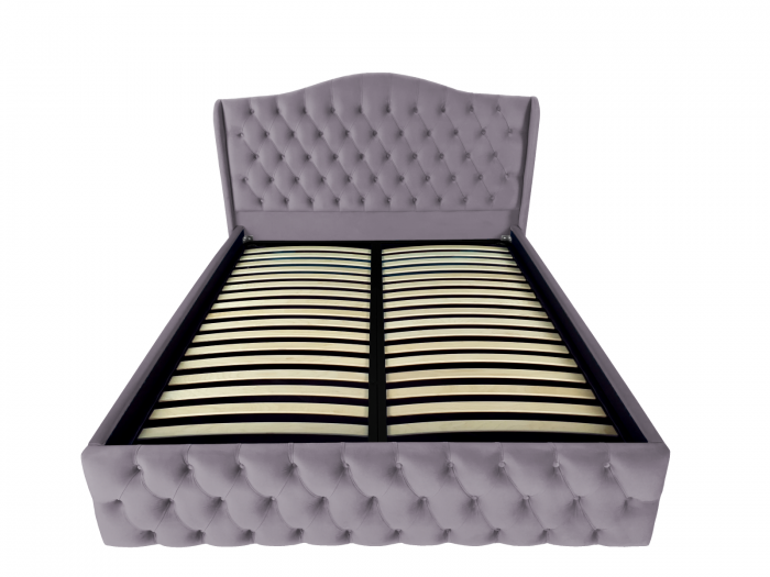 Pat tapitat Betty cu spatiu pentru depozitare, 160x200 [2]