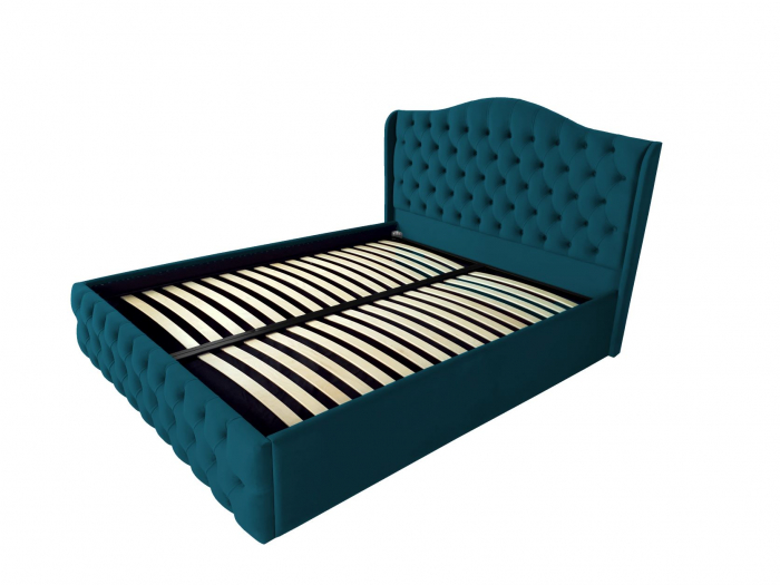 Pat tapitat Betty cu spatiu pentru depozitare, 160x200 [1]