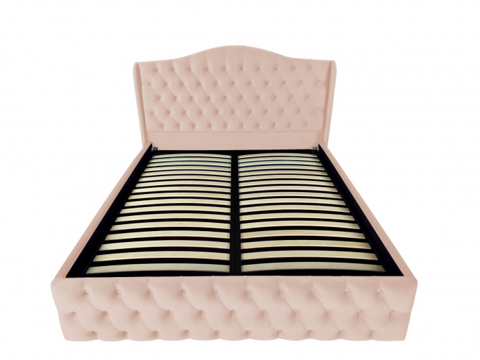 Pat tapitat Betty cu spatiu pentru depozitare, 160x200 [2]