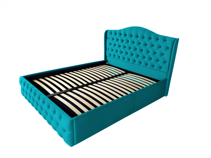 Pat tapitat Betty cu spatiu pentru depozitare, 160x200 [1]