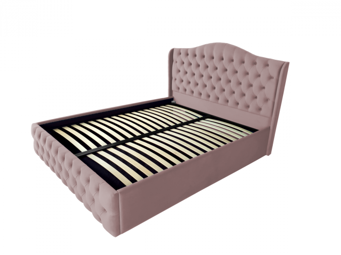 Pat tapitat Betty cu spatiu pentru depozitare, 160x200 [1]