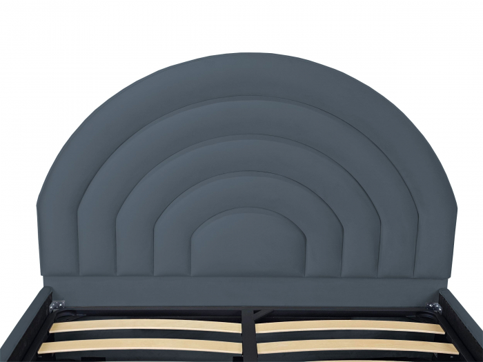 Pat tapitat Dome cu spatiu pentru depozitare, 160x200 [3]