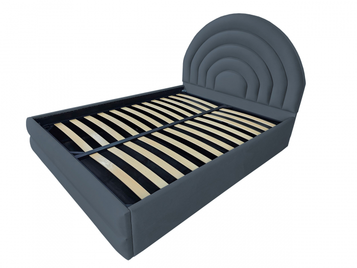 Pat tapitat Dome cu spatiu pentru depozitare, 160x200 [1]