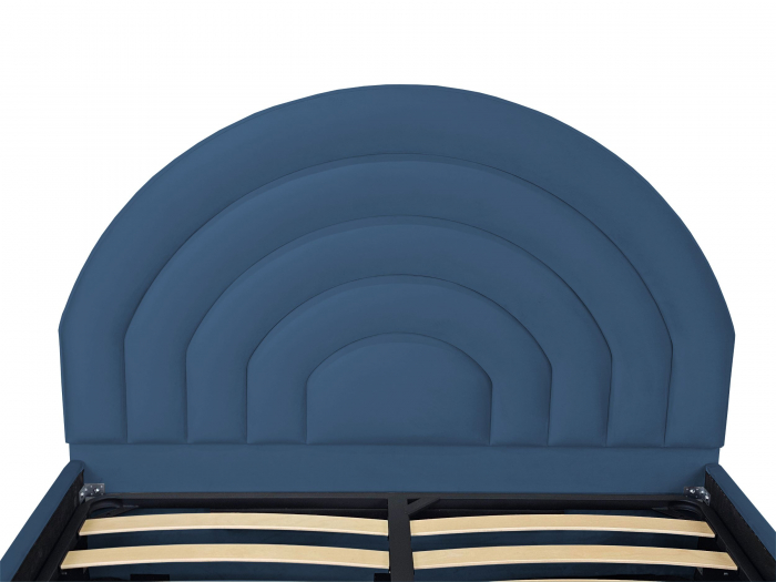 Pat tapitat Dome cu spatiu pentru depozitare, 160x200 [3]
